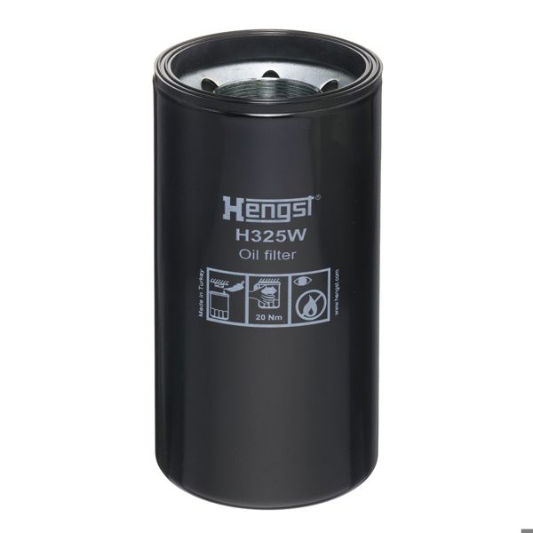 HENGST H325W | Yağ Filtresi Agco, Case Ih, Cummıns, Furukawa, Internatıonal, Komatsu, New Holland . .