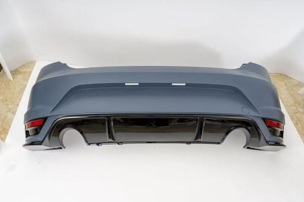 WISCO BK-LFR-S6 | Tampon Seti Arka (Çift Egzoz Cıkıslı Dıfuzor) Seat Leon Aero (13-17 Mk3 , 17-20 Mk3.5 İçin Uyumludur)