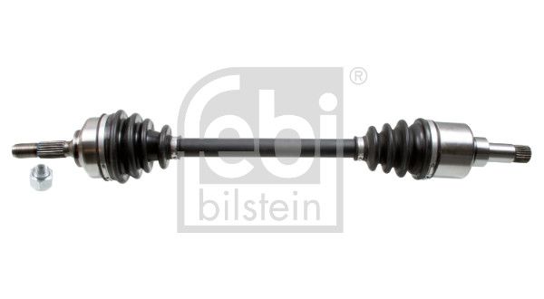 FEBI BILSTEIN 182450 | Aks Sol Komple C3 C3 II C2 (Dıs Freze 21 Ic Freze 22 Boy:841mm) Tu3jp Tu3a (1.4 8V) / (Ct 8 890)