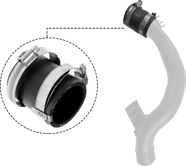 RAPRO R16389 | Turbo Hortumu (Küçük Parca) Focus-Kuga 1.5 14 >