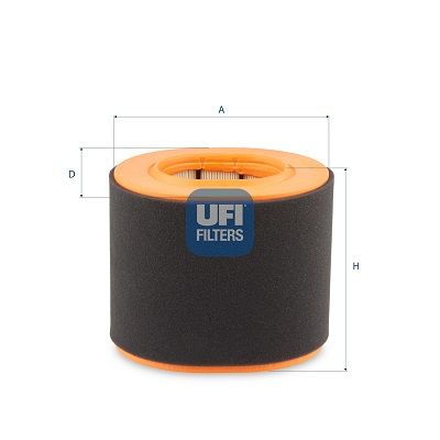 UFI 27.J63.00 | Hava Filtresi Fiat Ducato Boxer Jumper 2.2 21 >