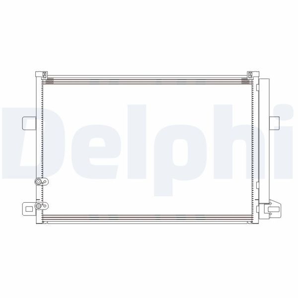 DELPHI CF20301 | Klima Radyatörü *Fr* VW Amarok (10-16)