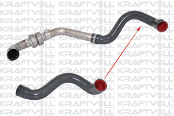 KRAFTVOLL 10031161 | Turbo Hortumu Metal Boru Hariç Megane II Scenic II 1,5 DCI K9k