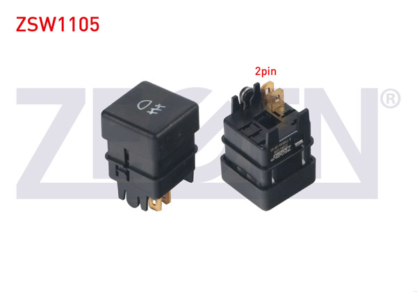 ZEGEN ZSW1105 | Arka Sis Far Anahtarı 2 Pin Fiat Dogan SLX 1993-2002