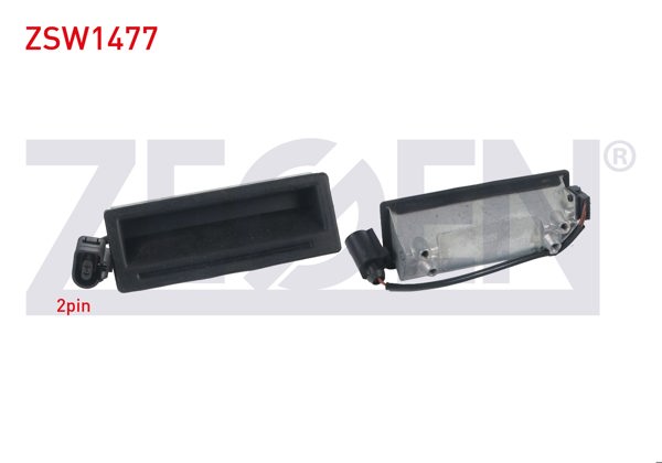 ZEGEN ZSW1477 | Bagaj Kilit Butonu 2 Pin Volkswagen Golf IV-Bora 1997-2005 / Touareg 2002-2010