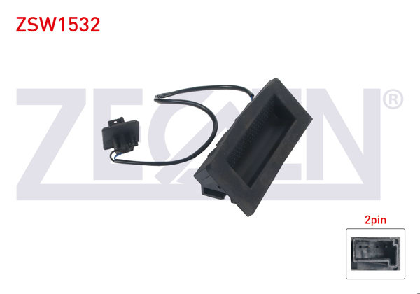 ZEGEN ZSW1532 | Bagaj Kilit Butonu 2 Pin Opel Astra H 2004-2010