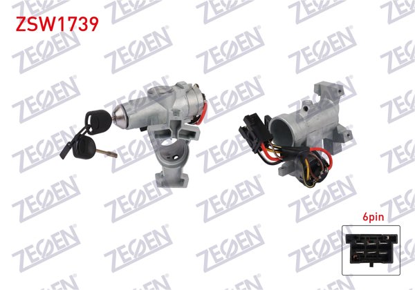 ZEGEN ZSW1739 | Kontak Anahtarı 6 Pin Ford Transit 1991-2000