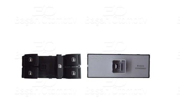 WISCO 1223450-00 | Cam Açma Düğmesi Dörtlü 10 Pin Skoda Octavia