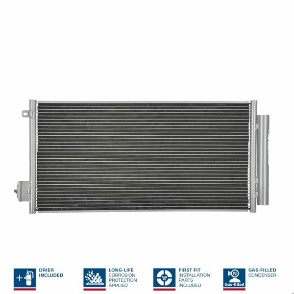 NISSENS 940395 | Klima Radyatörü (Condenser) Egea 1,3 1.6 Mjet 1.4 Benzinli