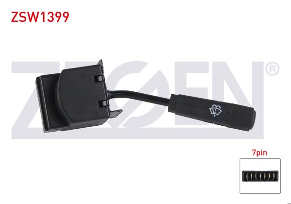 ZEGEN ZSW1399 | Silecek Kumanda Kolu 7 Pin Renault R9-R11 1985-2000