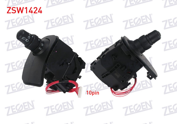 ZEGEN ZSW1424 | Far Sinyal Kumanda Kolu Sisli 10 Pin Renault Clio III-Kangoo-Modus 2005 -
