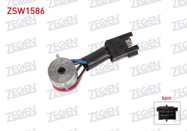 ZEGEN ZSW1586 | Kontak Termiği 6 Pin Ford Transit 1991-1994