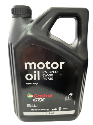 Castrol 5W30 Rn-Spec RN 720 4 Litre Motor Yağı Renault 2025