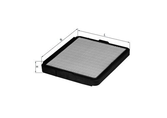 MAHLE LX75 | Hava Filtresi BMW Kk100 Motorsiklet