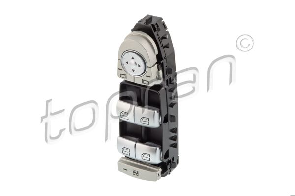 TOPRAN 410124001 | Cam Açma Düğmesi Mercedes W205 X253 C253 Ön Sol Siyah