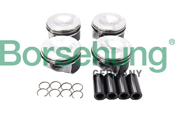 BORSEHUNG B18741 | Piston + Segman (Std) A3 II-A4-A5-A6-Q3-Q5-Superb II-Golf VI-Jetta III-Jetta IV 2.0 TSI (23 Pin Takım Fiyat) (4 Silindir)