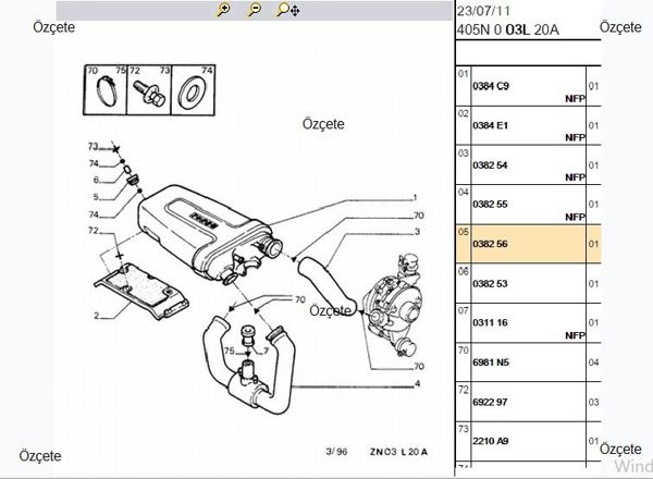 BİTAPART BPE309070 | Radyatör Lastiği 10Luk Peugeot P206 P207 P307 P308 P406 P3008 P5008 | 10 Adet