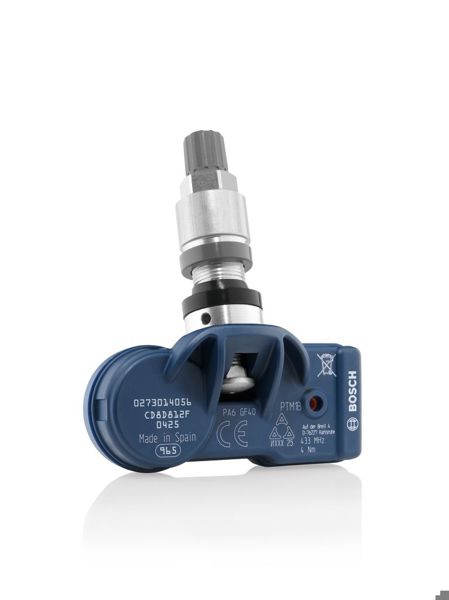 BOSCH 0 273 014 056 | Lastik Basınç Sensörü Kelepçeli Gümüş Metal Subap