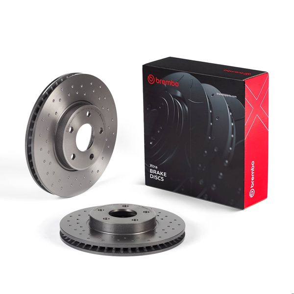 BREMBO 09C9902X *2 | On Dıskı Ayna (Performans Delikli) Yeni Kasa Focus 18 > | 2 Adet
