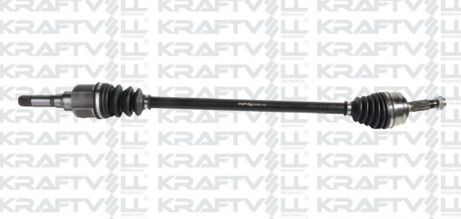 KRAFTVOLL 01010632 | Aks Sağ Komple P207 P208 (Dıs Freze: 21, Dıs Freze: 22, Conta Çapı: 48mm Boy: 865mm) Ep3 Ep3c Dv4c