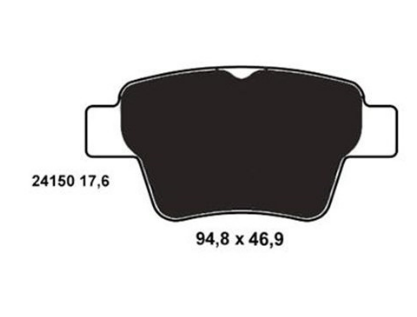 MAGNETI MARELLI 323700005400 | Fren Balata Arka 05-Cn.C4