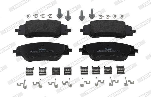 FERODO FDB5507 | Fren Balatası Opel Corsa F / Mokka B (E) (302mm Fren Disk İçin) Ön | 1 Adet