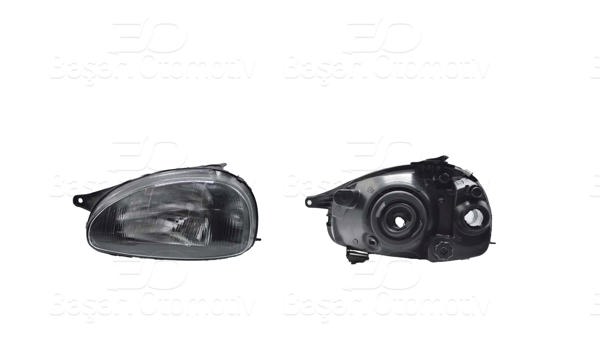 WISCO 2243112-00 | Far Sağ Siyah Manuel Opel Corsa B 93-00