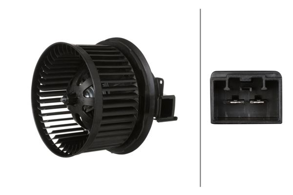 HELLA 8EW366400-581 | Kalorifer Motoru