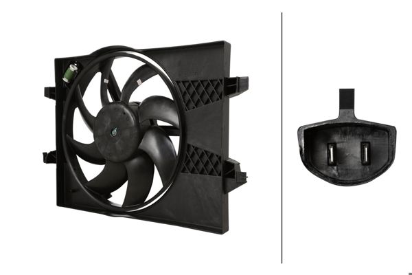 HELLA 8EW366420-561 | Fan Motoru: Davlumbazlı