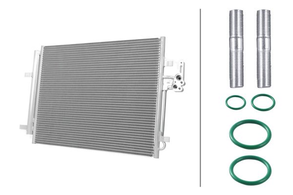 HELLA 8FC366220-861 | Klima Radyatörü (Kurutuculu)