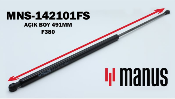 MANUS 142101FS | Motor Kaput Amortisörü 02-06 Sonata.IV | 2 Adet