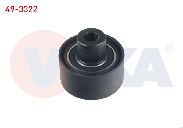 VEKA 49-3322 | V.Kayışı Gergi Rulmanı Plastik 10,2X51x26 Peugeot 206 1.4 HDI 1998-2006 / Citroen Berlingo 1.6 HDI 1996-2008 / Xsara 1.4 HDI 1997-2005 / Ford Fiesta V 1.4 TDCI 2001-2008