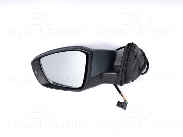 WISCO 1236359-00 | Ayna Sol + Elk + Isı + Ast + Sın + Kat + Alt Ayd 9 Pin Skoda Octavia 13-20
