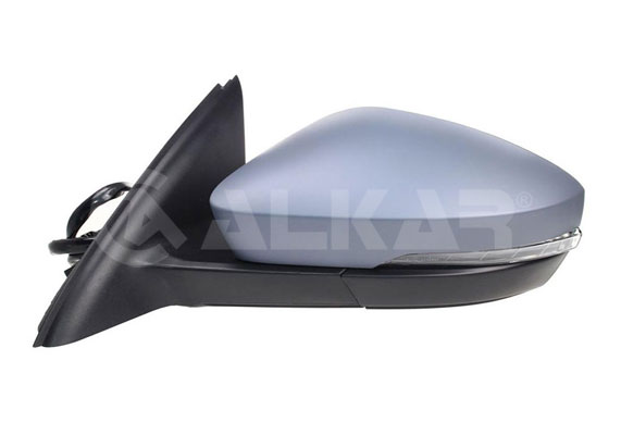 ALKAR 6139561 | Dış Dikiz Aynası Sol Elektrikli Isıtmalı Astarlı Sinyalli 6 Pin Skoda Octavia 2012 -