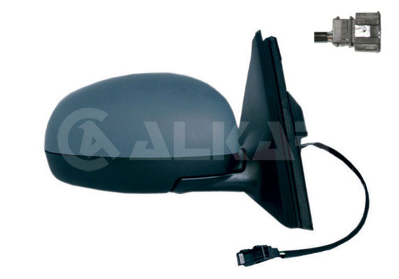ALKAR 6140559 | Dış Dikiz Aynası Sağ Elektrikli Isıtmalı Astarlı 5 Pin Skoda Fabia II 2007-2014