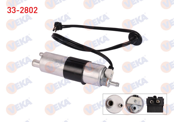 VEKA 33-2802 | Yakıt Pompası Kablolu 4 Bar Mercedes C Serisi (W202) C 180-C 200-C 280 1993-2000 / C Serisi (S202) C 180-C 200-C 280 1996-2000 / CLK (C208) 200-320 1997-2002