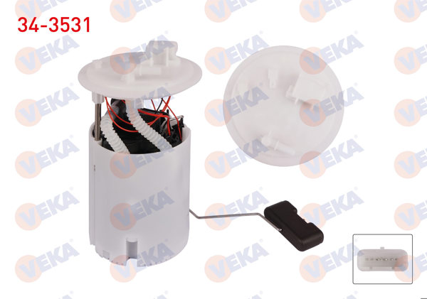 VEKA 34-3531 | Yakıt Depo Şamandırası 3 Bar Renault Megane IV 1.6 2016 -