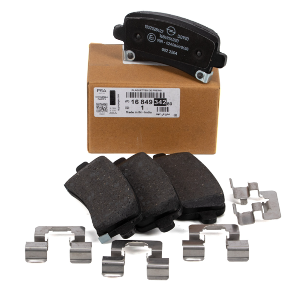 PSA 1684934280 | Opel Insignia A Arka Fren Balatası - 16'' Jant, 292 mm Disk Uyumlu