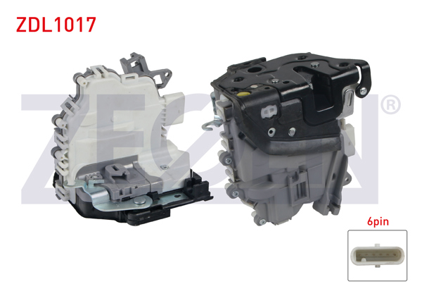 ZEGEN ZDL1017 | Kapı Kilidi Sağ On 6 Pin Seat Leon 2005-2015 / Altea 2004 -