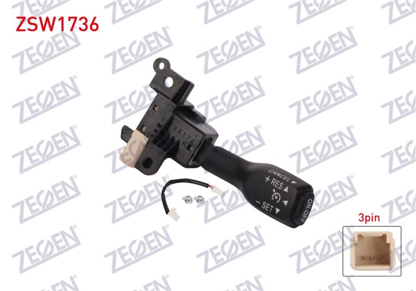 ZEGEN ZSW1736 | Hız Sabıtleyıcı Kolu 5 Pin Toyota Corolla 2006-2014