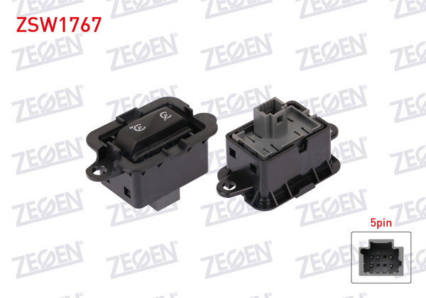 ZEGEN ZSW1767 | Hız Sabıtleyıcı Tusu Renault Megane 2009-2015