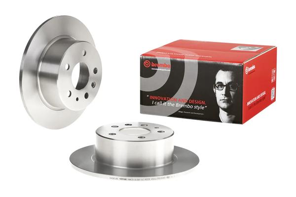 BREMBO 08.1395.40 | Fren Diski Arka Standard Mercedes-Benz | 2 Adet