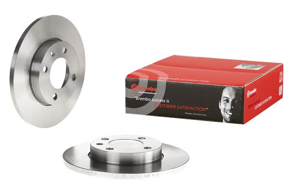BREMBO 08.4177.10 | Fren Diski Ön 239×12 4×100 (VW Caddy 83-92 Golf 75-98 Passat 74-88 Polo CLS 96-00) | 2 Adet