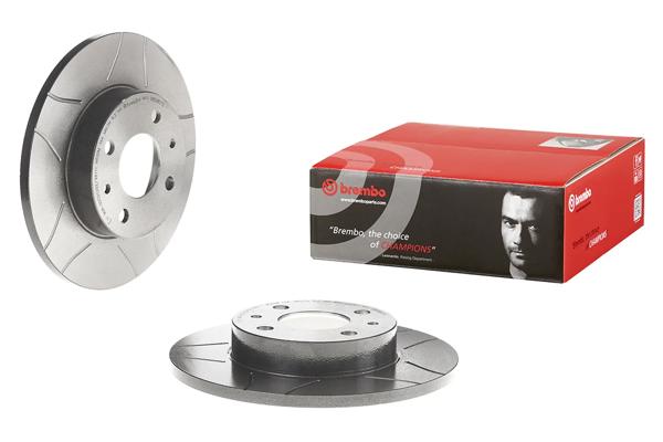 BREMBO 08.5085.75 | Fren Diski Ön Arka Max Fiat | 2 Adet
