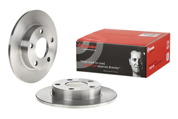 BREMBO 08.5213.20 | Fren Diski Arka Standard Audi | 2 Adet