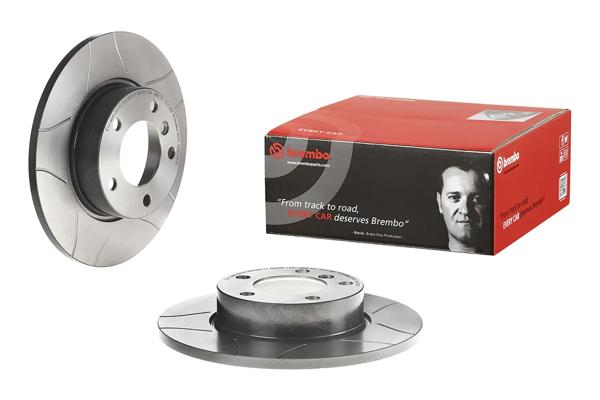 BREMBO 08.5359.75 | Fren Diski Ön Düz Cızgılı 286 mm (BMW E36) | 2 Adet