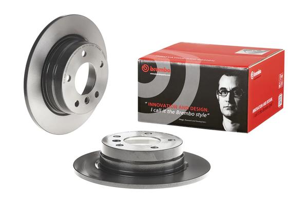 BREMBO 08.5366.21 | Fren Diski Arka Düz Kaplamalı (BMW E36-E46) | 2 Adet