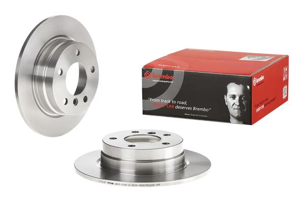 BREMBO 08.5366.24 | Fren Diski Arka Düz BMW E36 91-98 E46 97-05 | 2 Adet