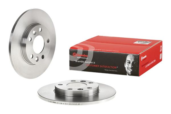 BREMBO 08.5651.20 | Fren Diski Arka Standard Renault | 2 Adet