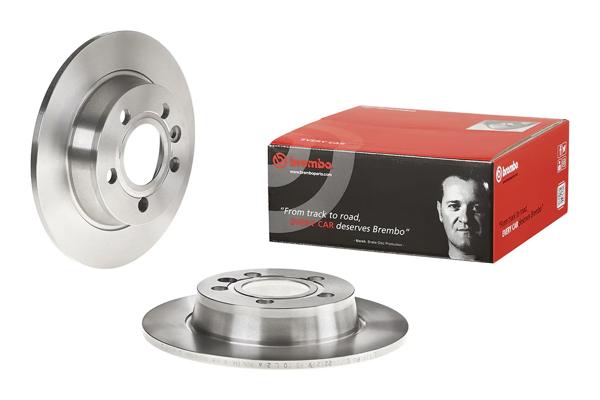 BREMBO 08.6935.10 | Fren Diski VW Sharan Arka 96-09 | 2 Adet